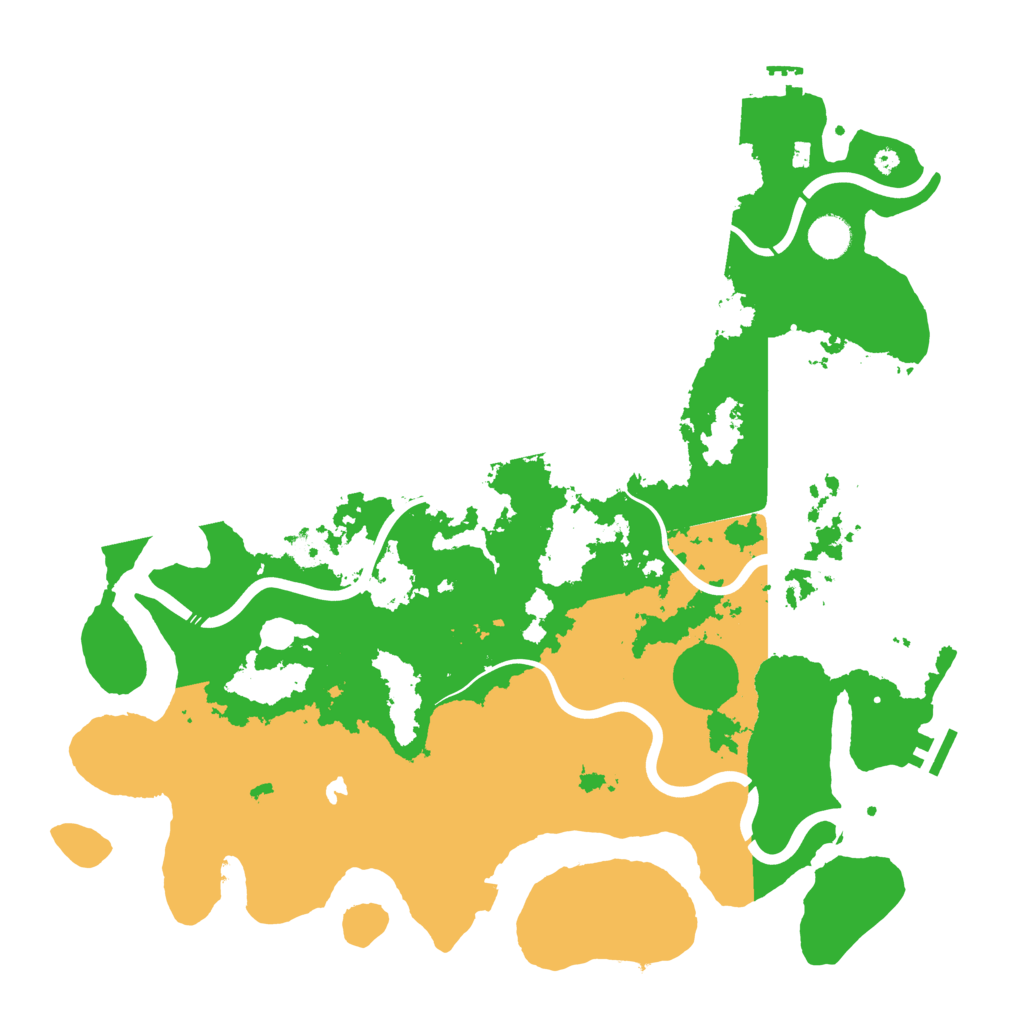 Biome Rust Map: Procedural Map, Size: 4250, Seed: 2064096337