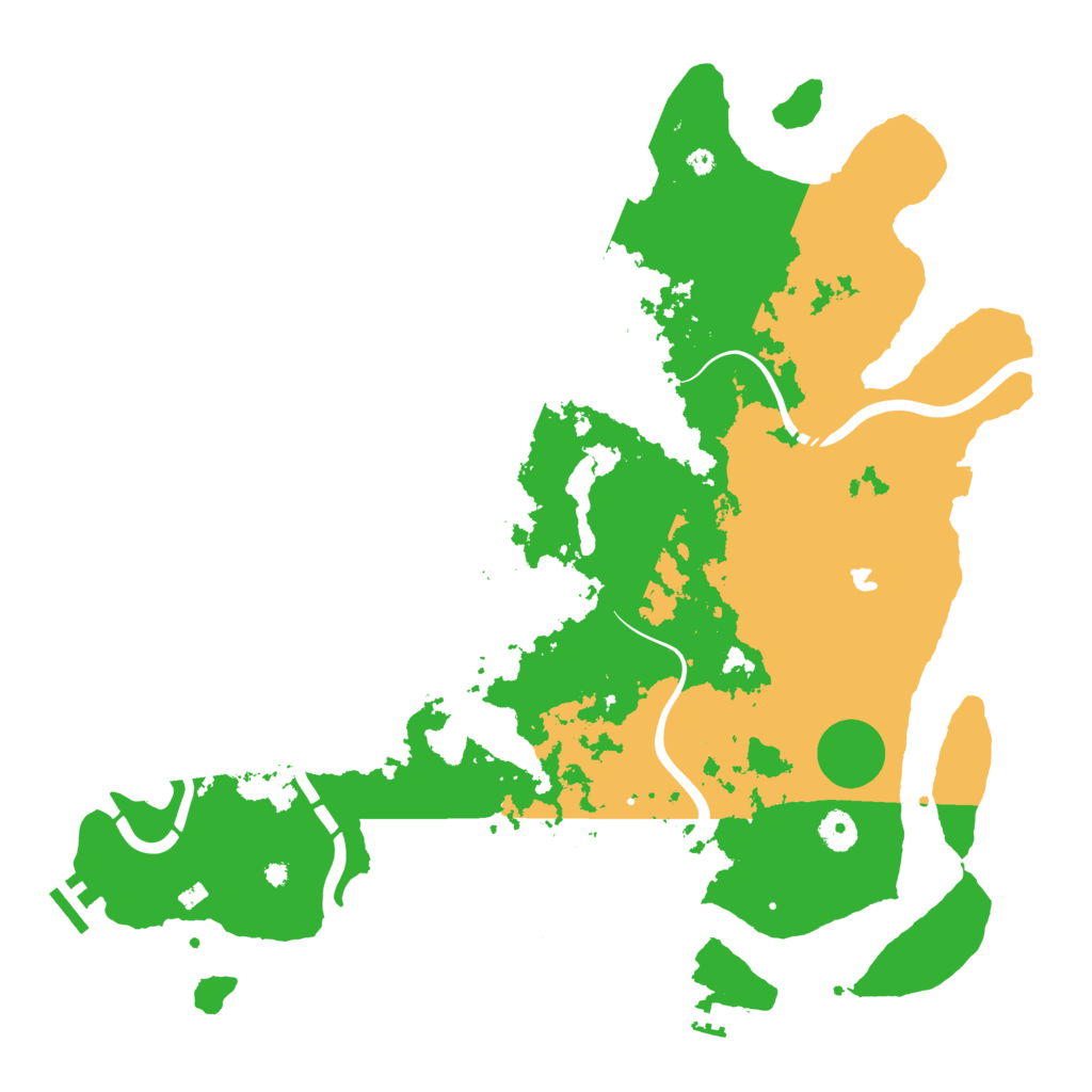 Biome Rust Map: Procedural Map, Size: 4250, Seed: 1471