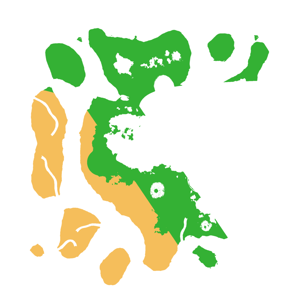 Biome Rust Map: Procedural Map, Size: 3000, Seed: 962813432