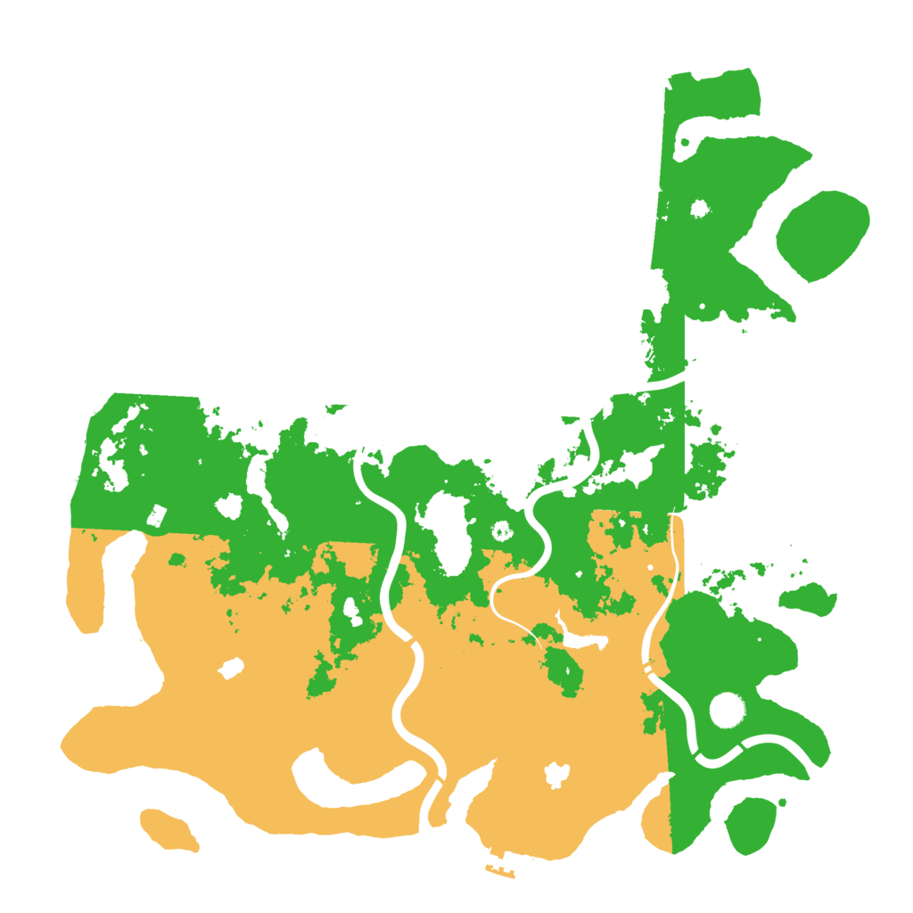 Biome Rust Map: Procedural Map, Size: 4500, Seed: 537868902