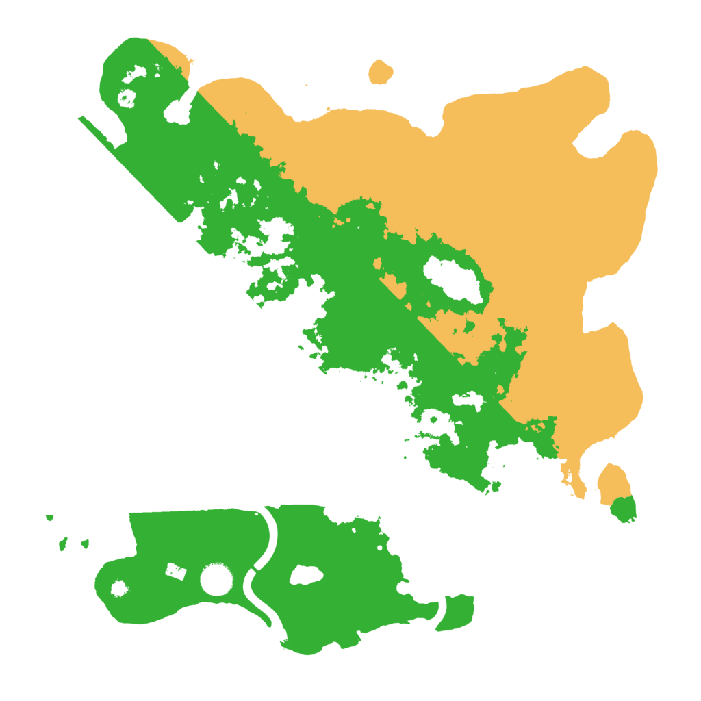 Biome Rust Map: Procedural Map, Size: 3800, Seed: 2019097446