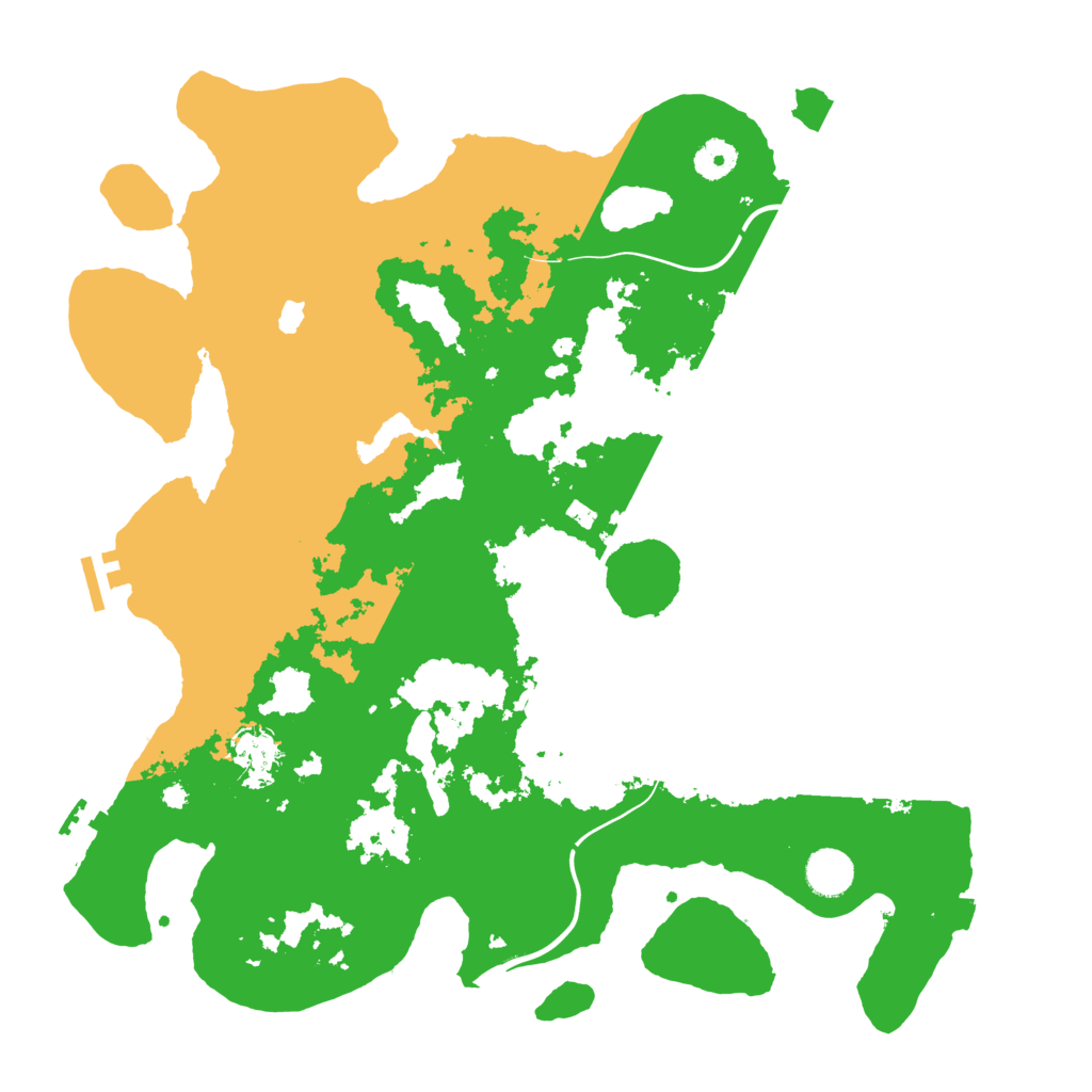 Biome Rust Map: Procedural Map, Size: 4000, Seed: 1975