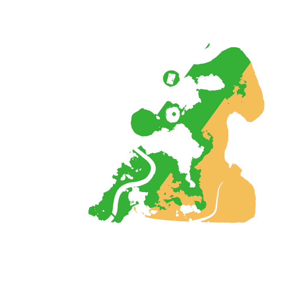 Biome Rust Map: Procedural Map, Size: 3000, Seed: 234234