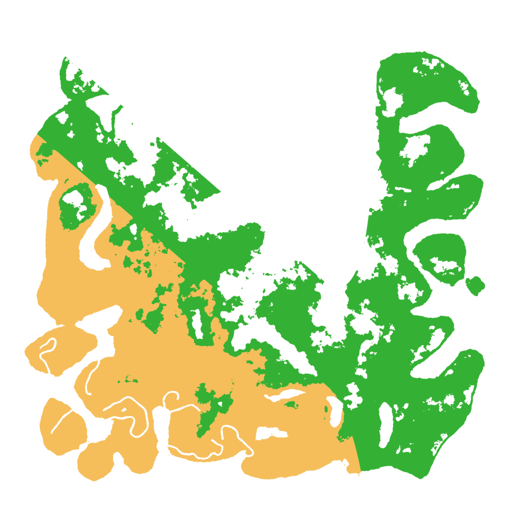 Biome Rust Map: Procedural Map, Size: 4500, Seed: 1041726033