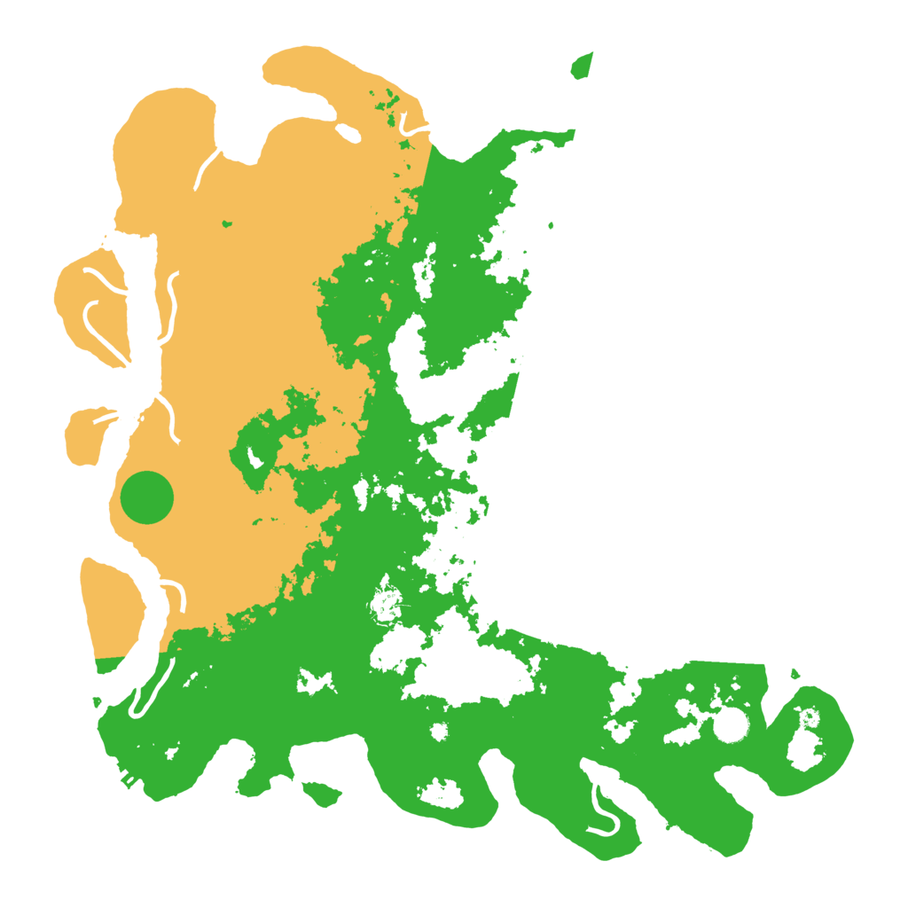 Biome Rust Map: Procedural Map, Size: 4500, Seed: 24549669