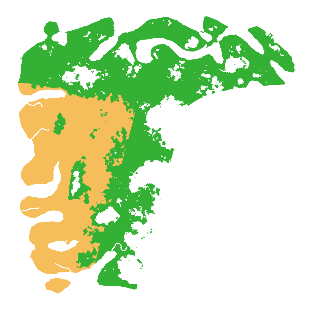 Biome Rust Map: Procedural Map, Size: 4800, Seed: 197346285