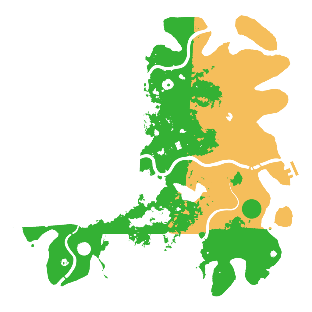 Biome Rust Map: Procedural Map, Size: 4250, Seed: 6052021