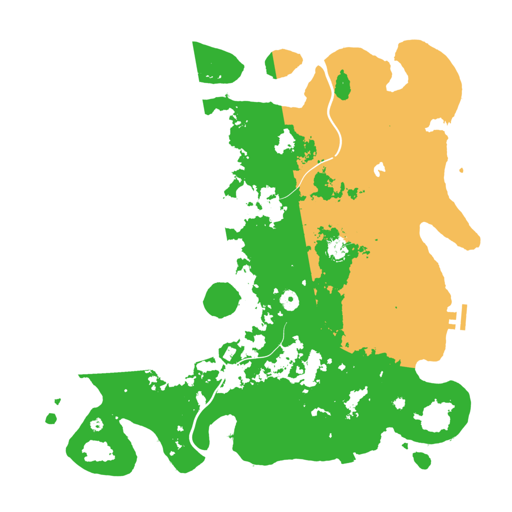 Biome Rust Map: Procedural Map, Size: 4000, Seed: 3306452