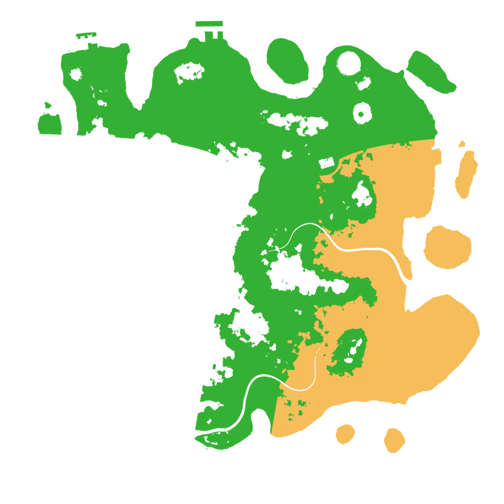 Biome Rust Map: Procedural Map, Size: 3750, Seed: 59824249