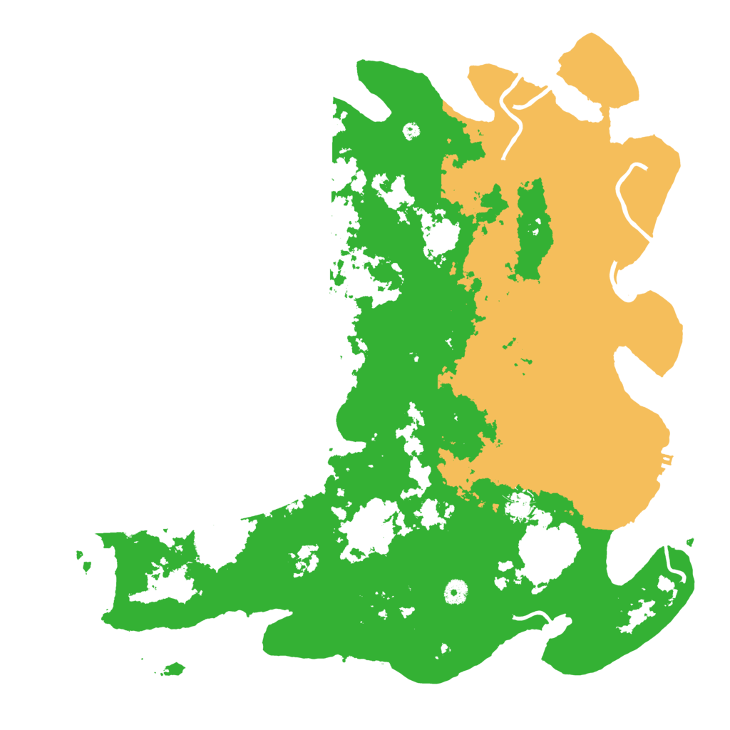 Biome Rust Map: Procedural Map, Size: 4500, Seed: 642286