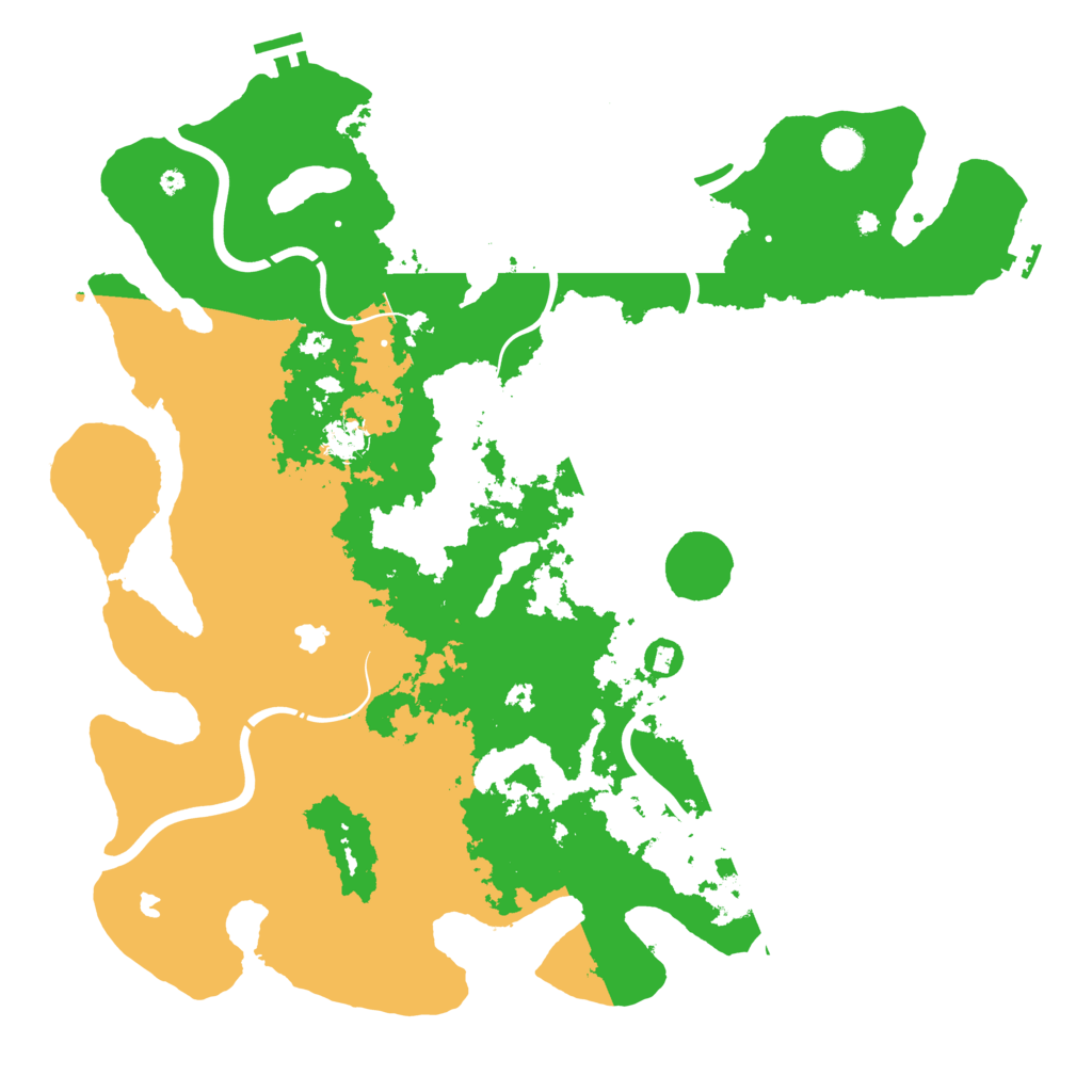 Biome Rust Map: Procedural Map, Size: 4500, Seed: 310452012