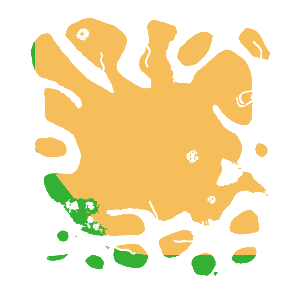 Biome Rust Map: Procedural Map, Size: 3700, Seed: 499872178