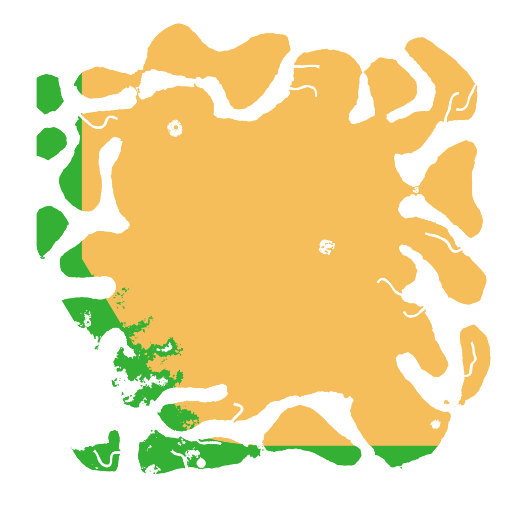 Biome Rust Map: Procedural Map, Size: 5000, Seed: 279081330