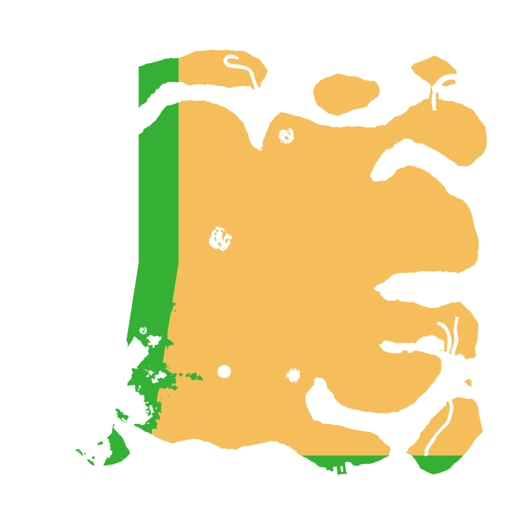 Biome Rust Map: Procedural Map, Size: 3500, Seed: 3101