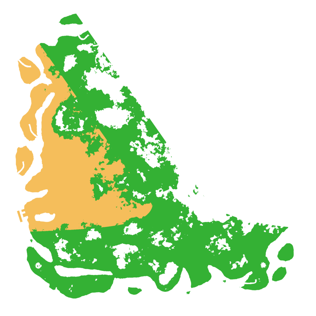 Biome Rust Map: Procedural Map, Size: 5500, Seed: 4488