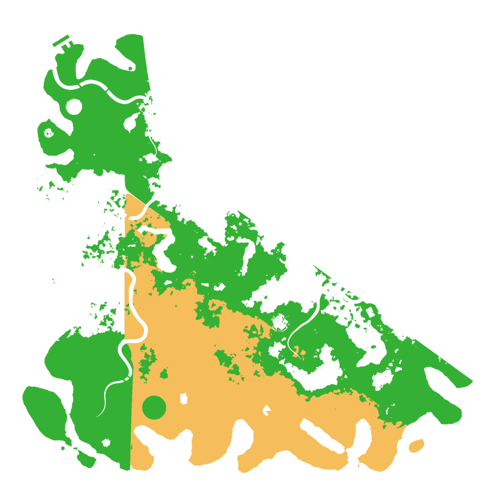 Biome Rust Map: Procedural Map, Size: 5500, Seed: 397
