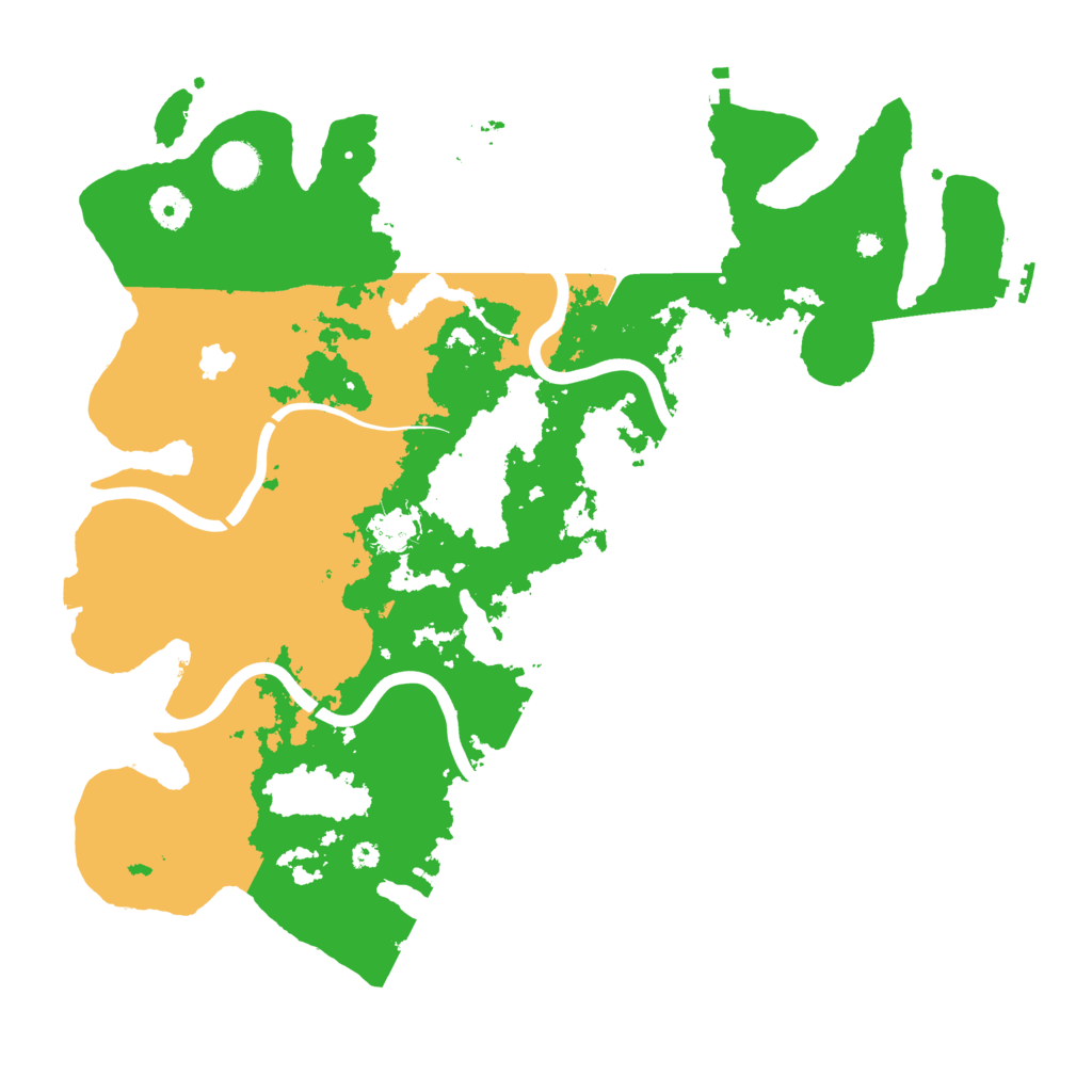 Biome Rust Map: Procedural Map, Size: 4000, Seed: 973421457