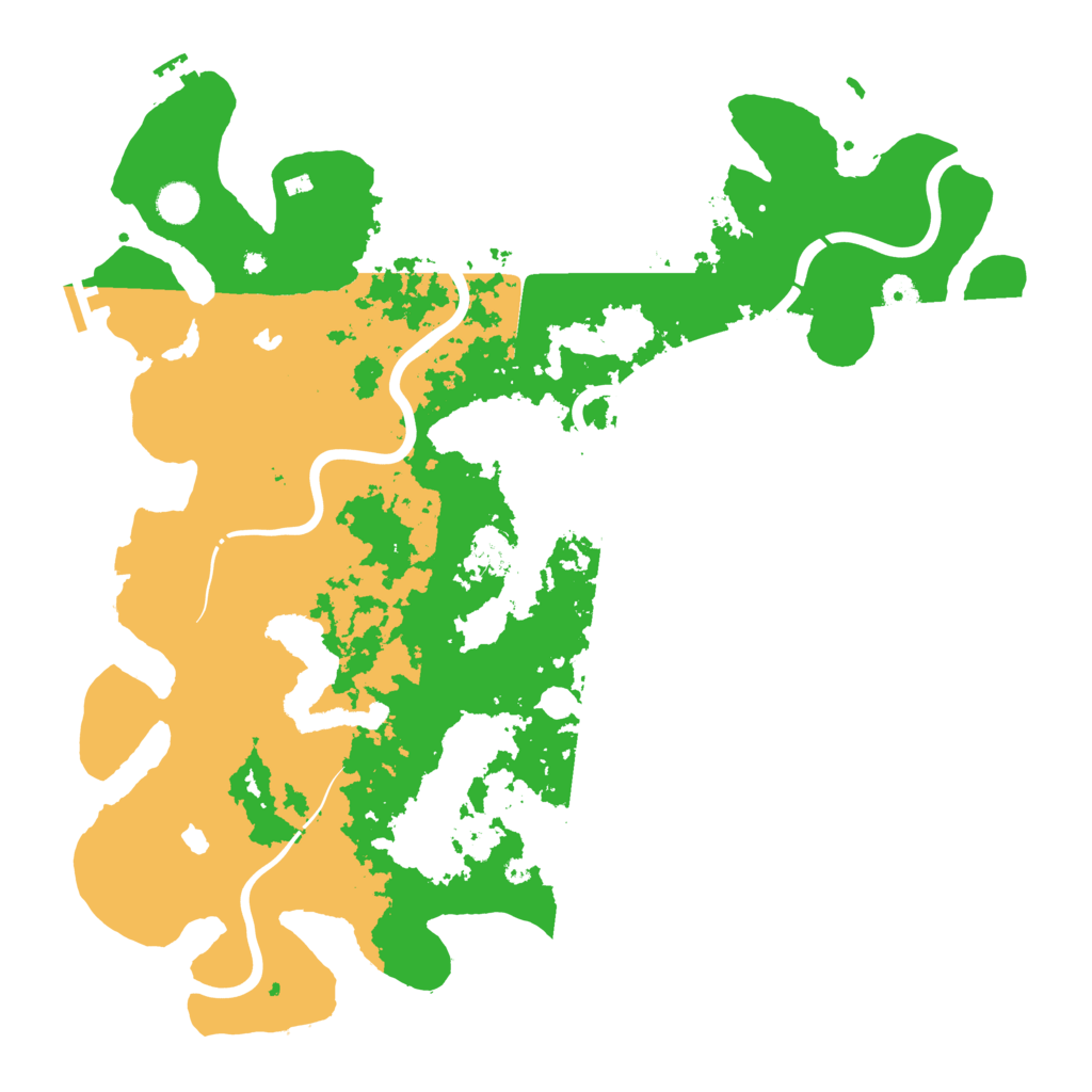 Biome Rust Map: Procedural Map, Size: 4500, Seed: 1025120293