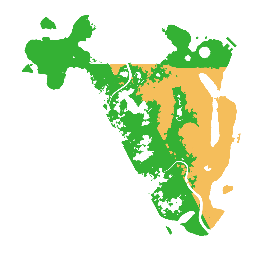 Biome Rust Map: Procedural Map, Size: 4000, Seed: 756431241
