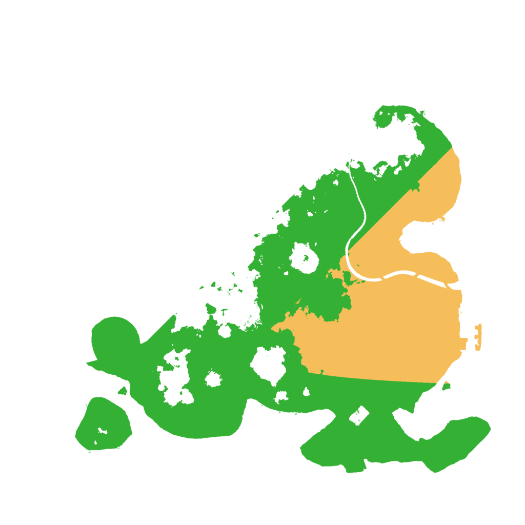 Biome Rust Map: Procedural Map, Size: 3000, Seed: 1410937732