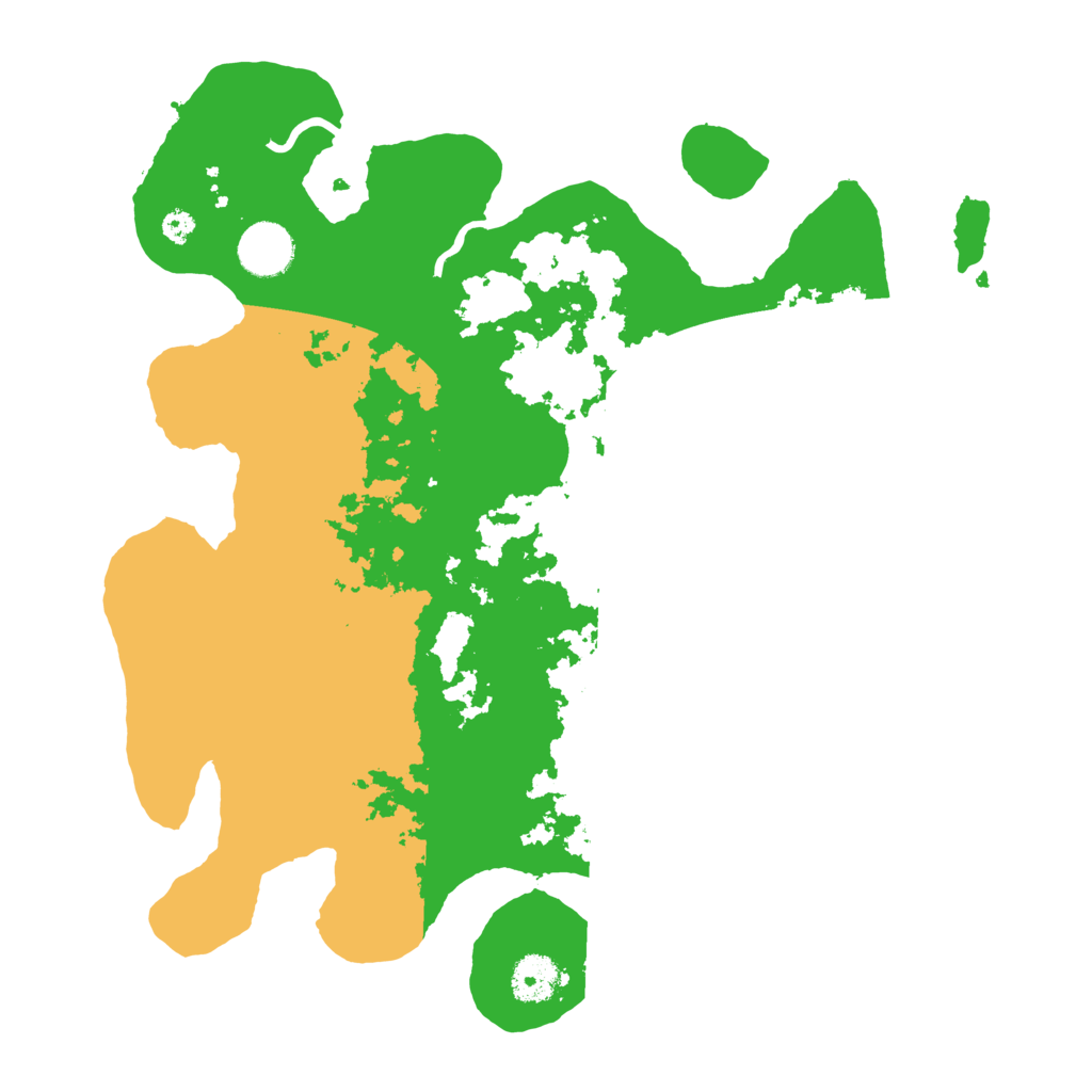 Biome Rust Map: Procedural Map, Size: 3500, Seed: 665822