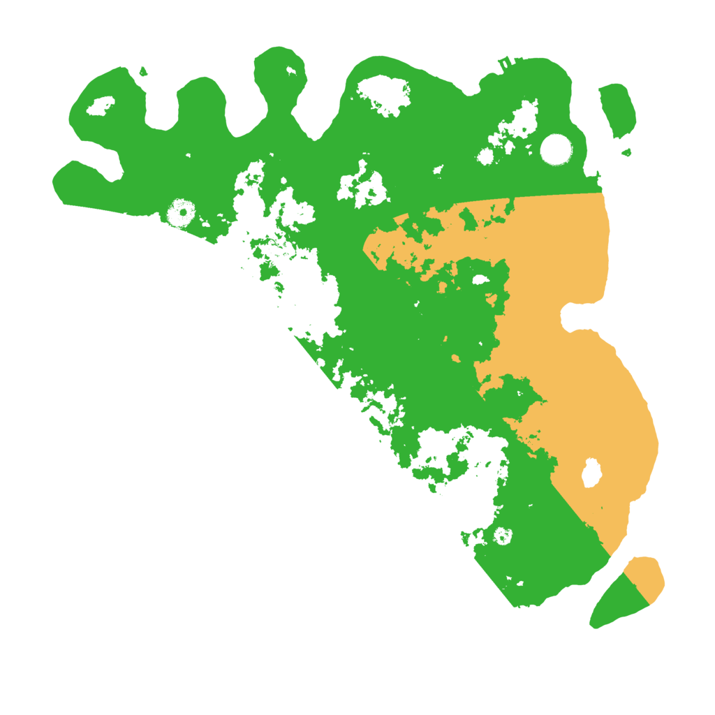Biome Rust Map: Procedural Map, Size: 4000, Seed: 345493