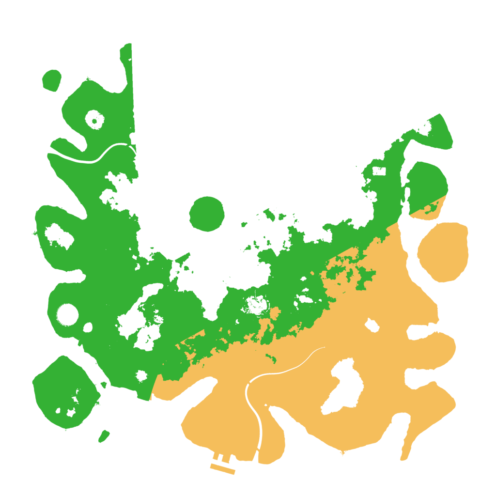 Biome Rust Map: Procedural Map, Size: 4000, Seed: 512112258