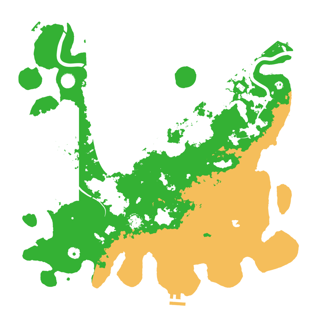 Biome Rust Map: Procedural Map, Size: 4000, Seed: 1014