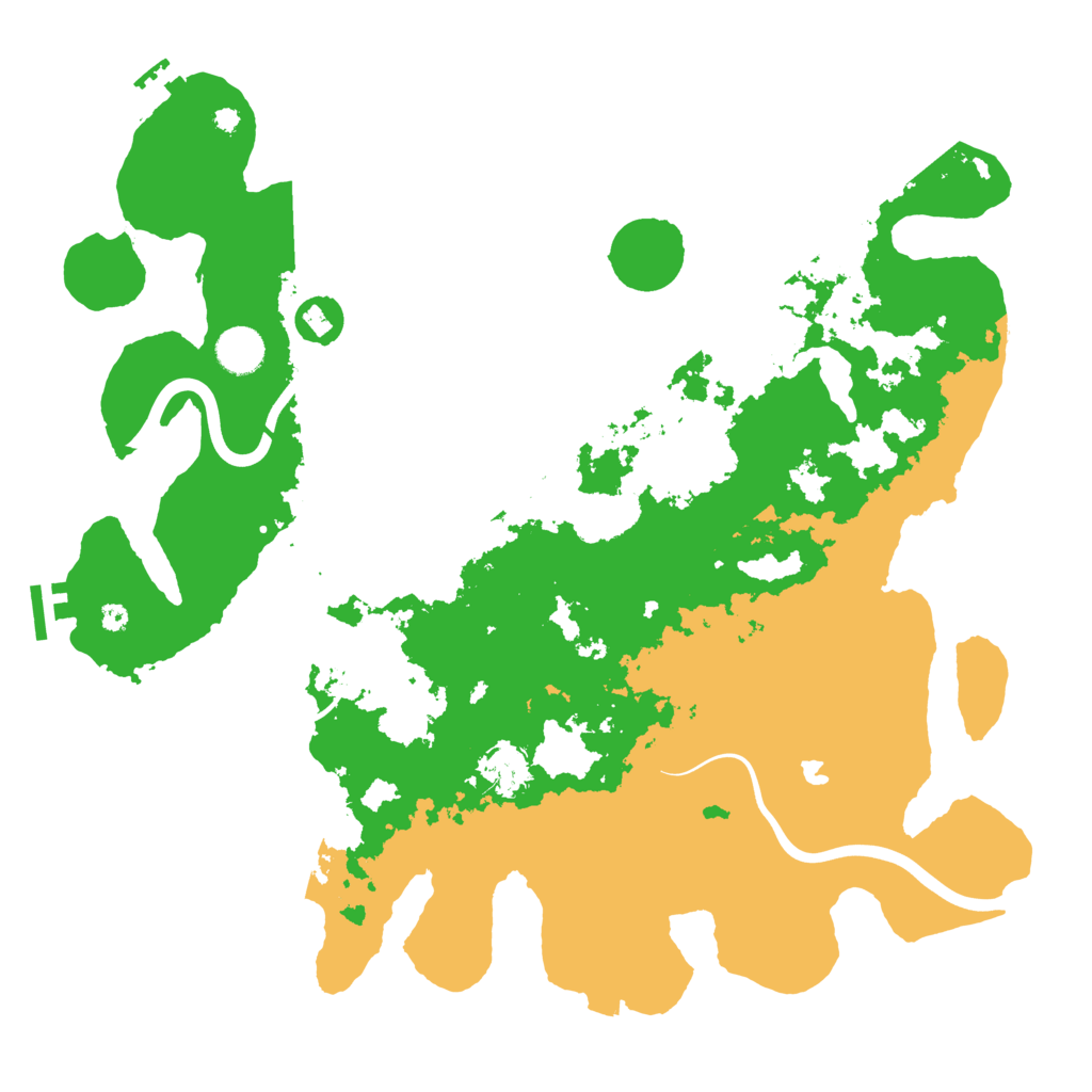 Biome Rust Map: Procedural Map, Size: 4000, Seed: 1014