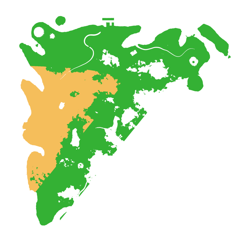 Biome Rust Map: Procedural Map, Size: 4250, Seed: 36857