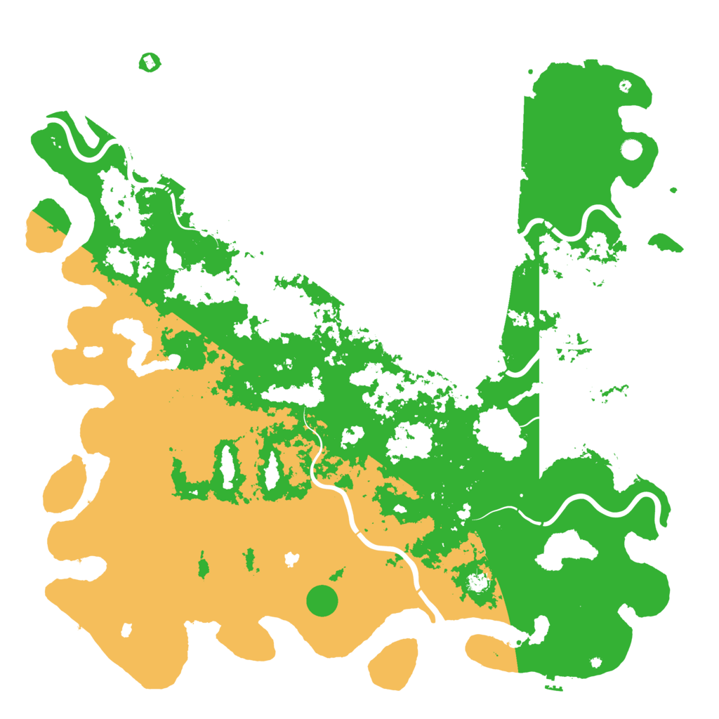 Biome Rust Map: Procedural Map, Size: 6000, Seed: 7052021