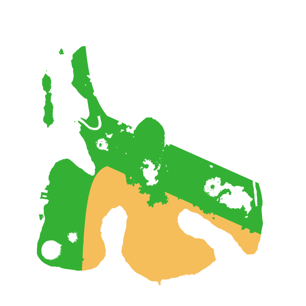 Biome Rust Map: Procedural Map, Size: 2800, Seed: 92