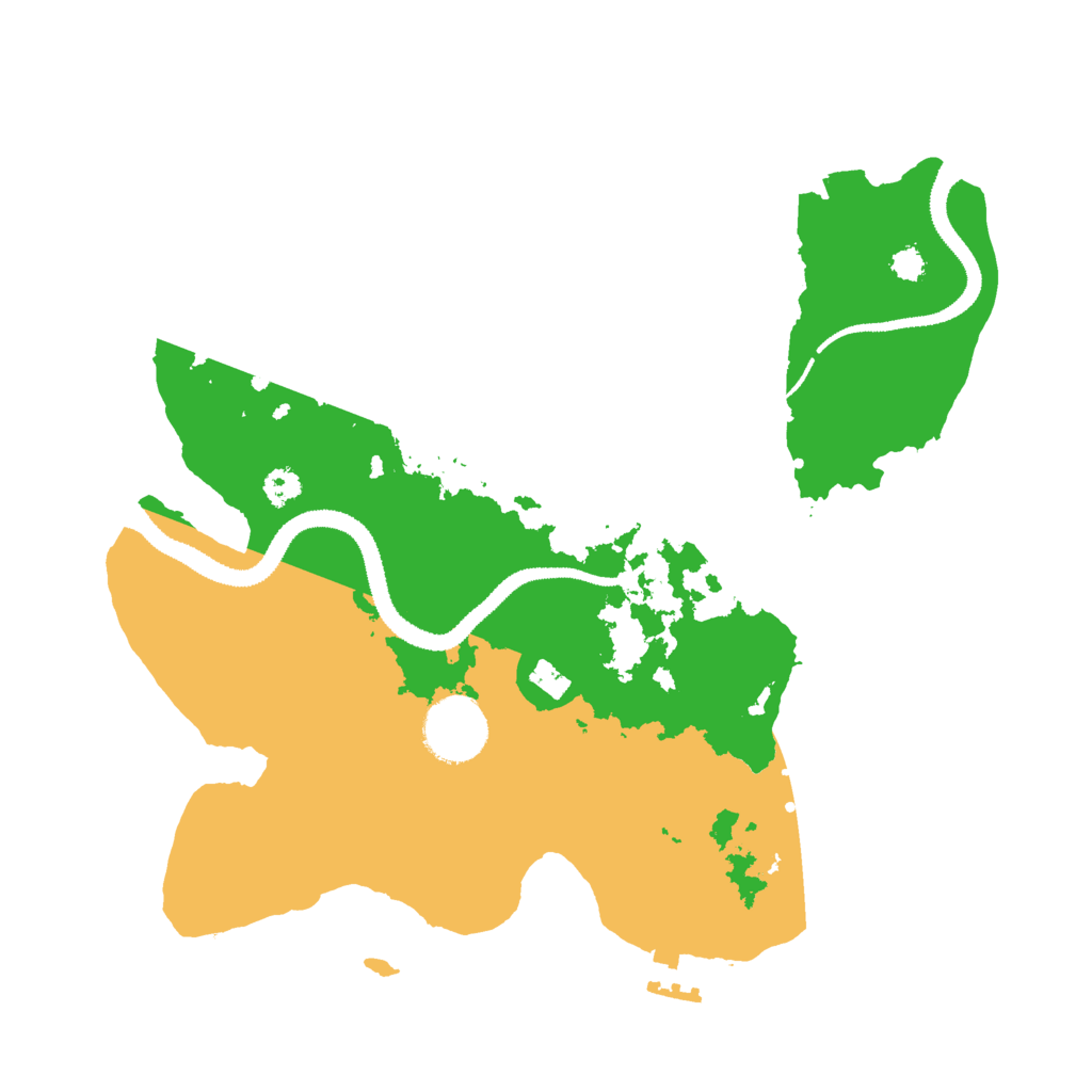 Biome Rust Map: Procedural Map, Size: 3000, Seed: 1115008660