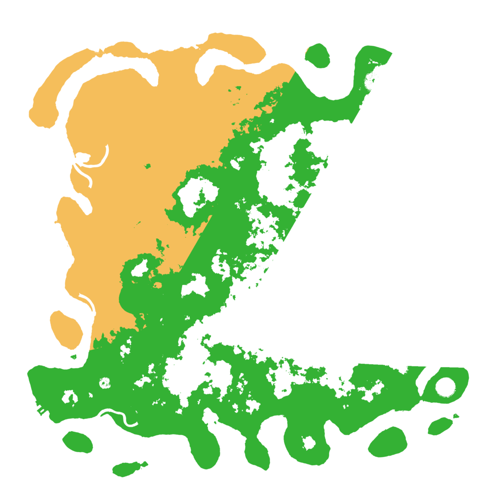 Biome Rust Map: Procedural Map, Size: 4500, Seed: 50705