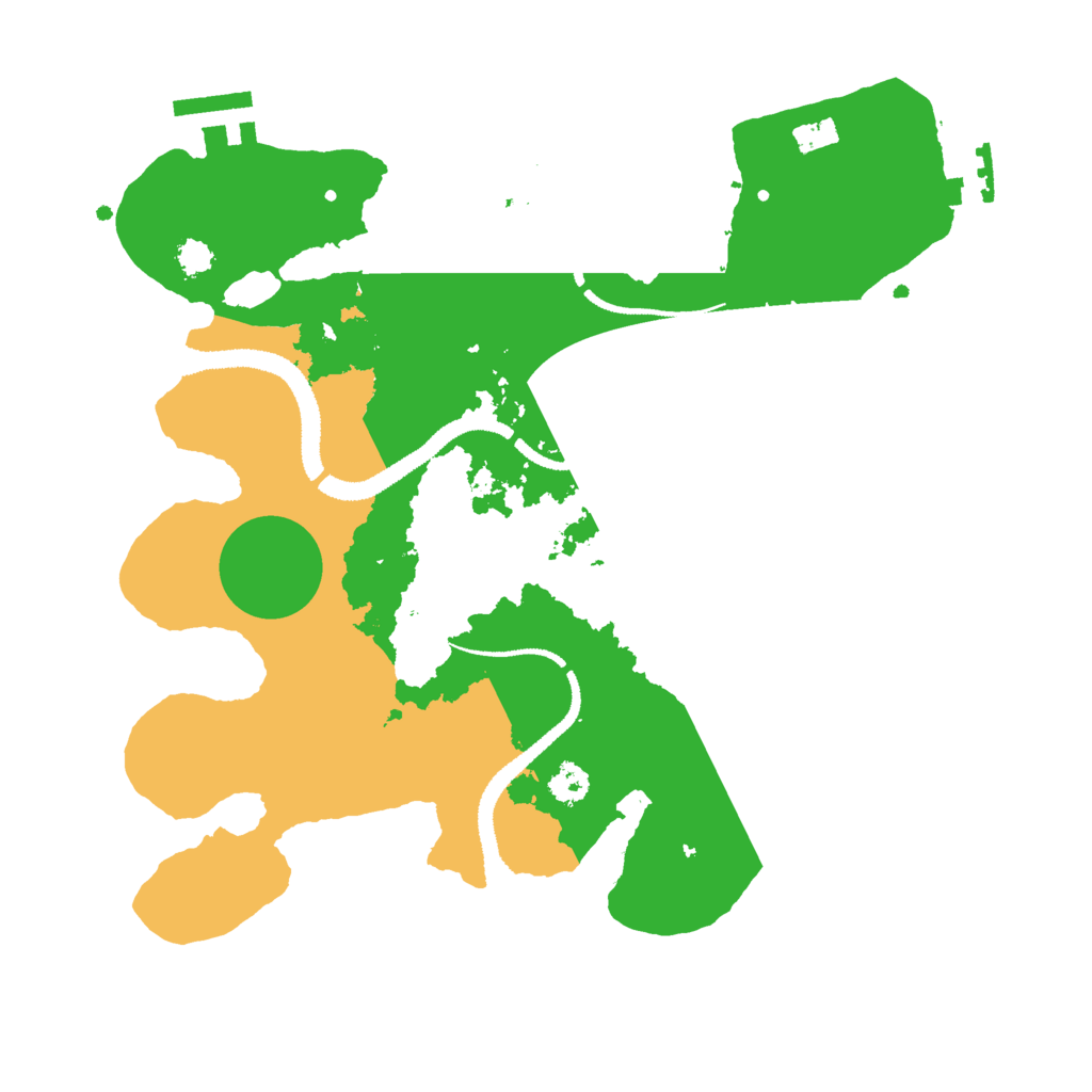 Biome Rust Map: Procedural Map, Size: 2800, Seed: 1556445000