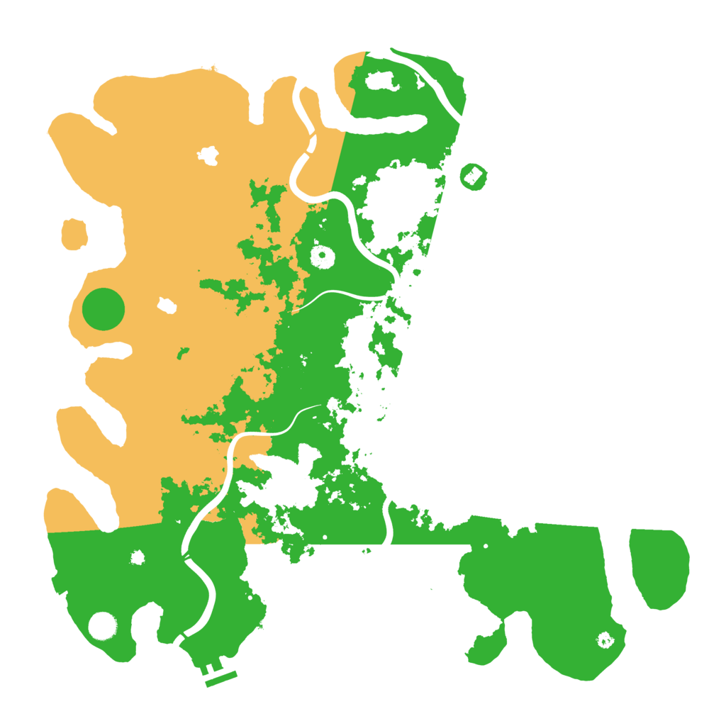 Biome Rust Map: Procedural Map, Size: 4500, Seed: 9644124