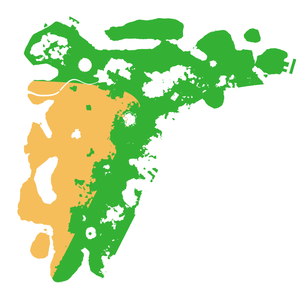 Biome Rust Map: Procedural Map, Size: 4000, Seed: 2034977366