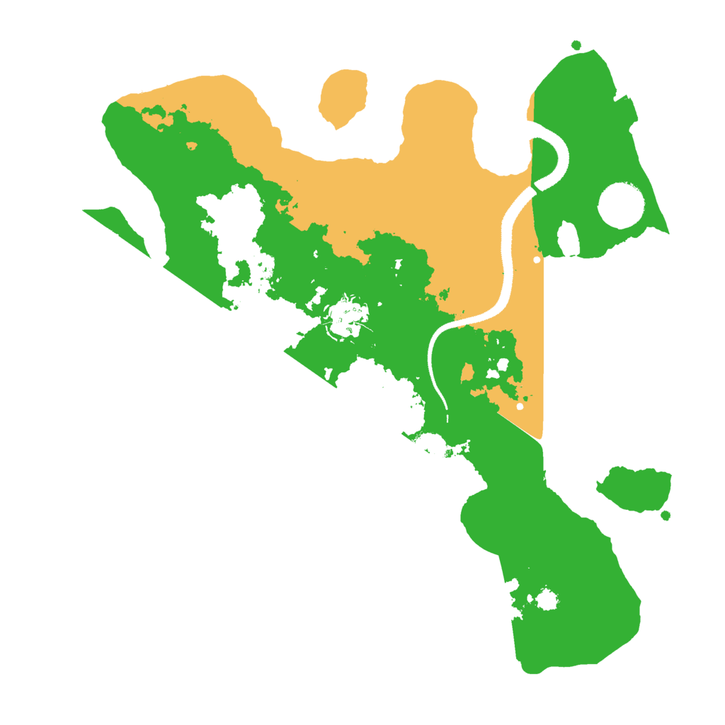 Biome Rust Map: Procedural Map, Size: 3000, Seed: 911335