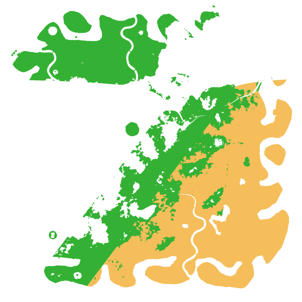Biome Rust Map: Procedural Map, Size: 6000, Seed: 31102008