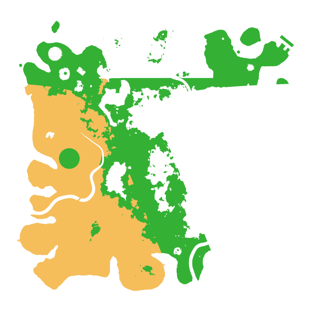 Biome Rust Map: Procedural Map, Size: 4000, Seed: 101490803