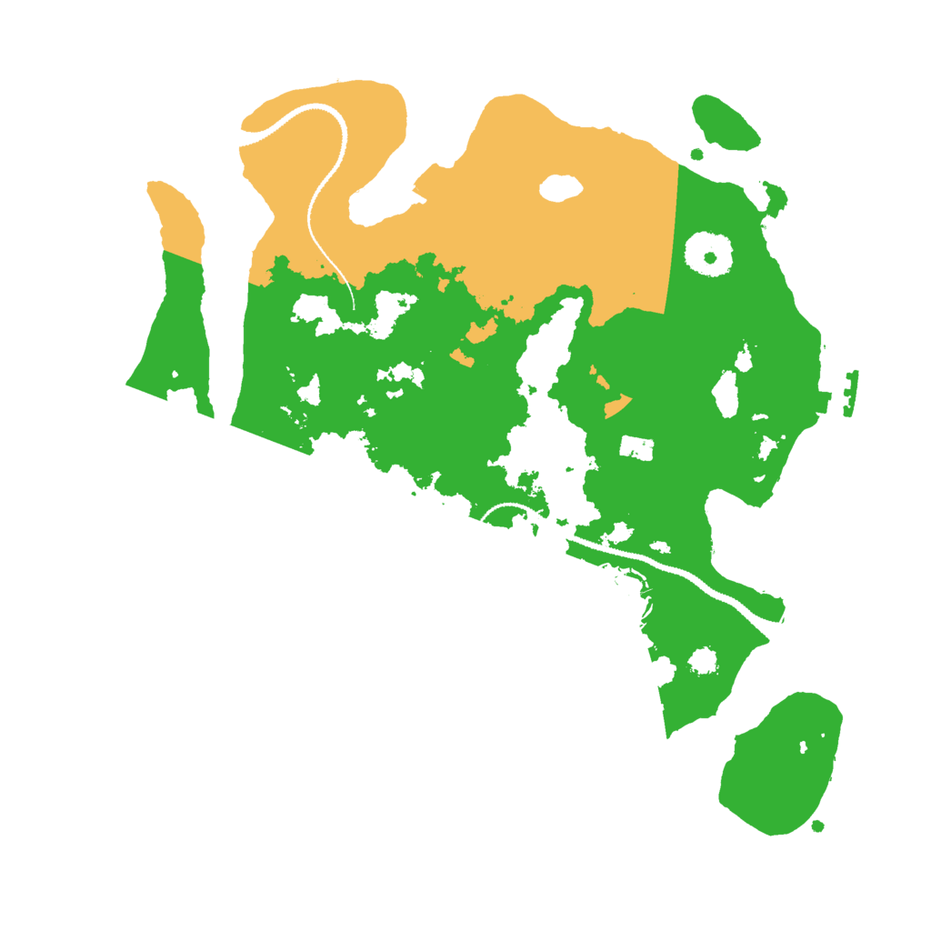 Biome Rust Map: Procedural Map, Size: 3000, Seed: 1182507424