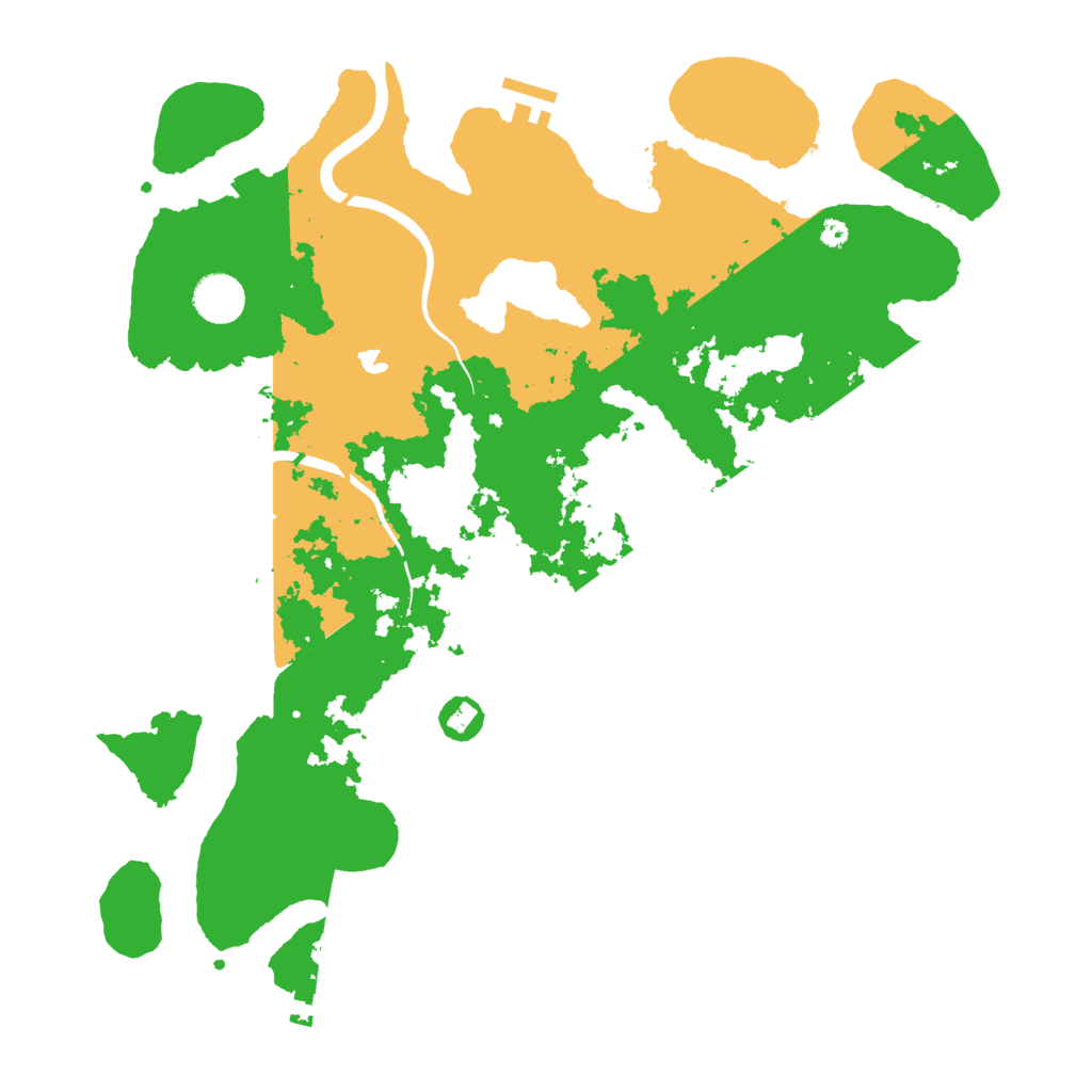 Biome Rust Map: Procedural Map, Size: 4000, Seed: 13041990