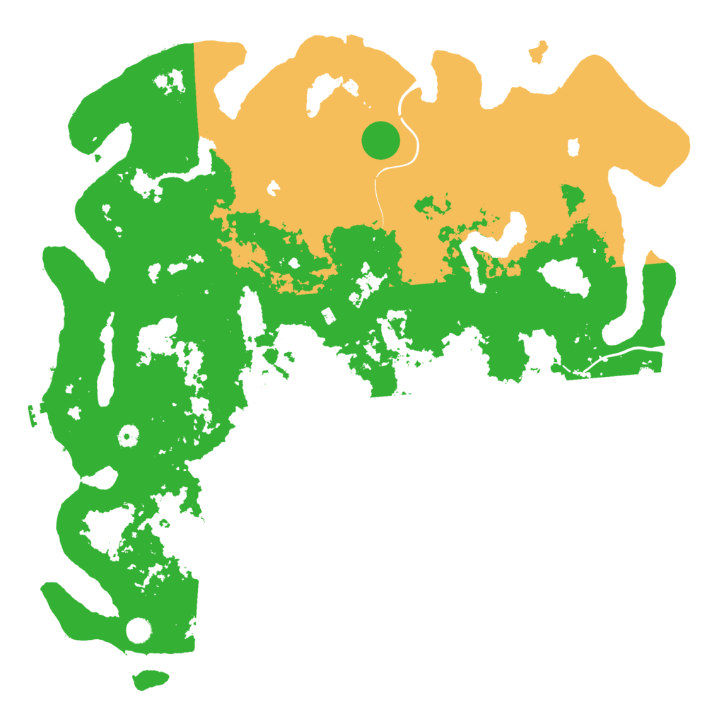 Biome Rust Map: Procedural Map, Size: 5000, Seed: 87534956