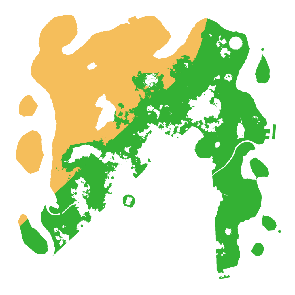 Biome Rust Map: Procedural Map, Size: 4000, Seed: 223345