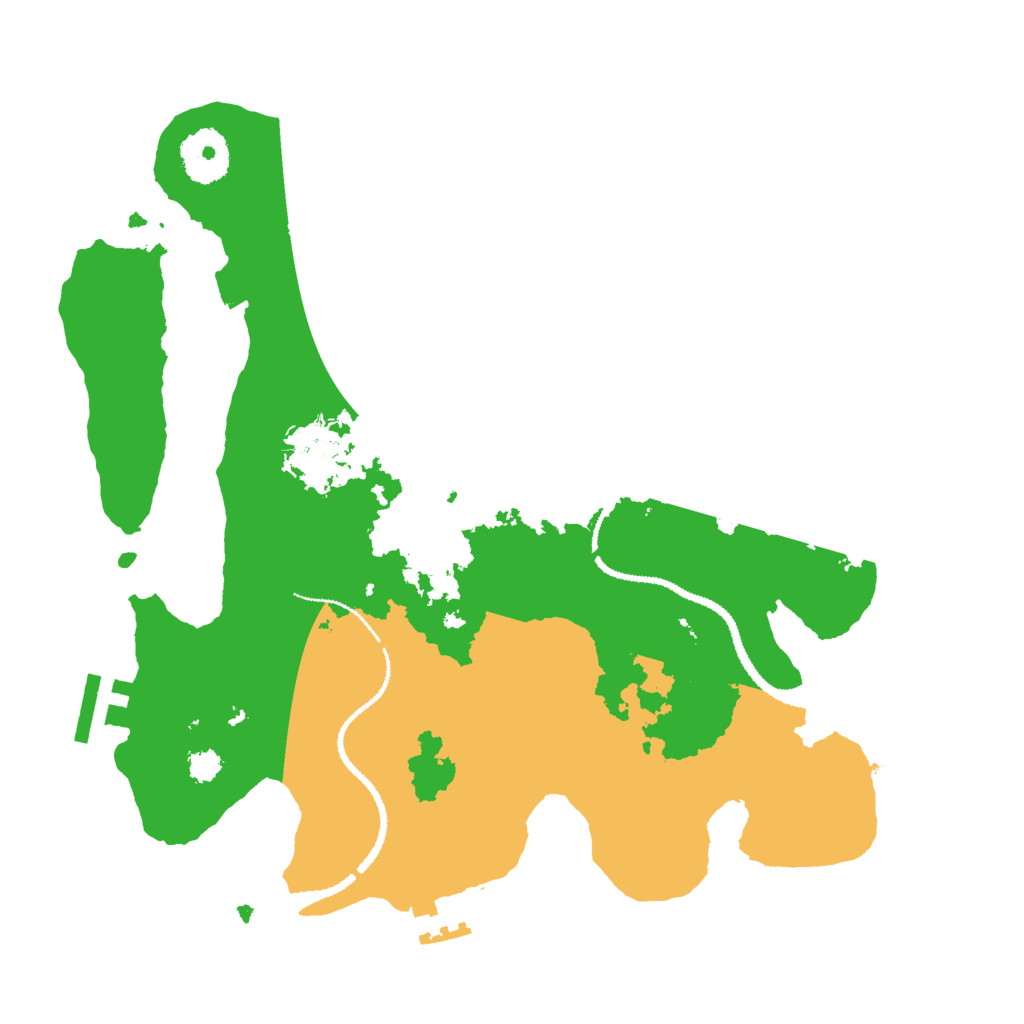Biome Rust Map: Procedural Map, Size: 3000, Seed: 1729723408