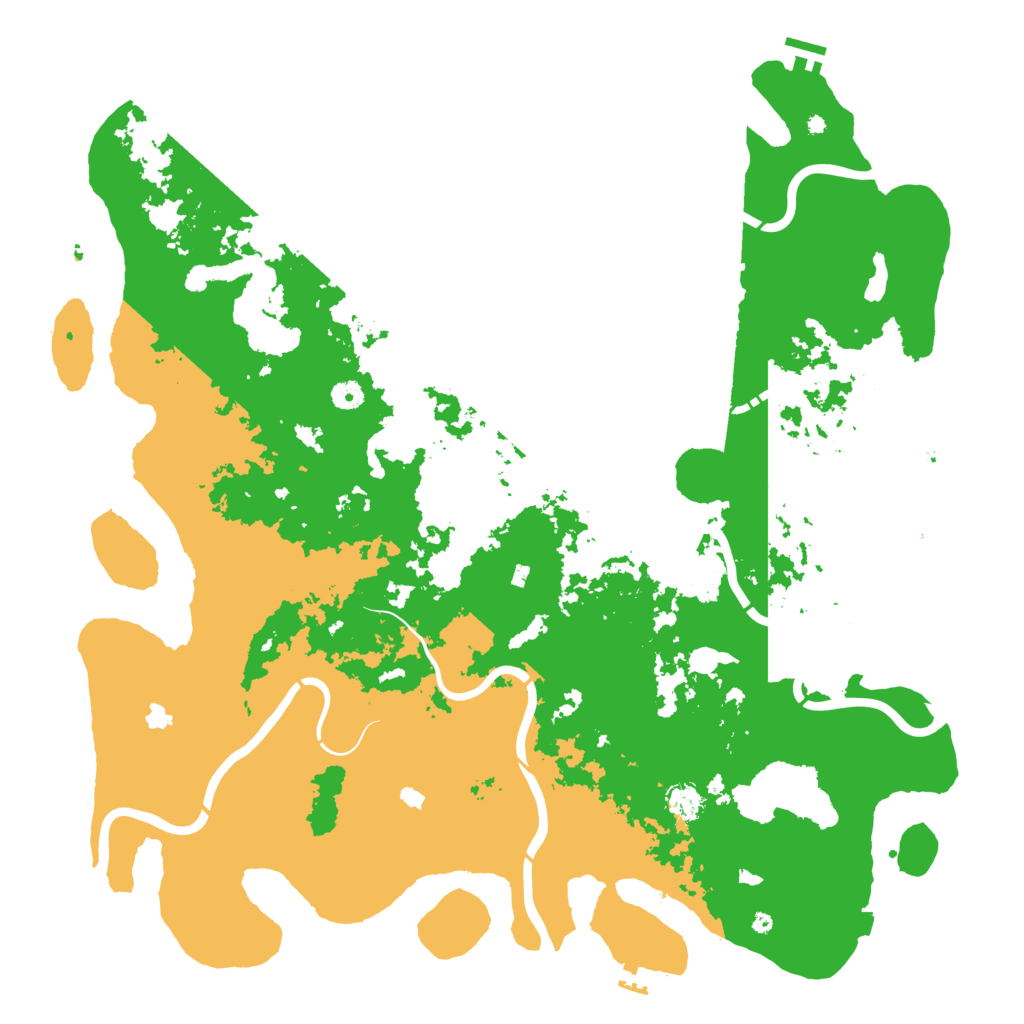 Biome Rust Map: Procedural Map, Size: 5000, Seed: 26071983