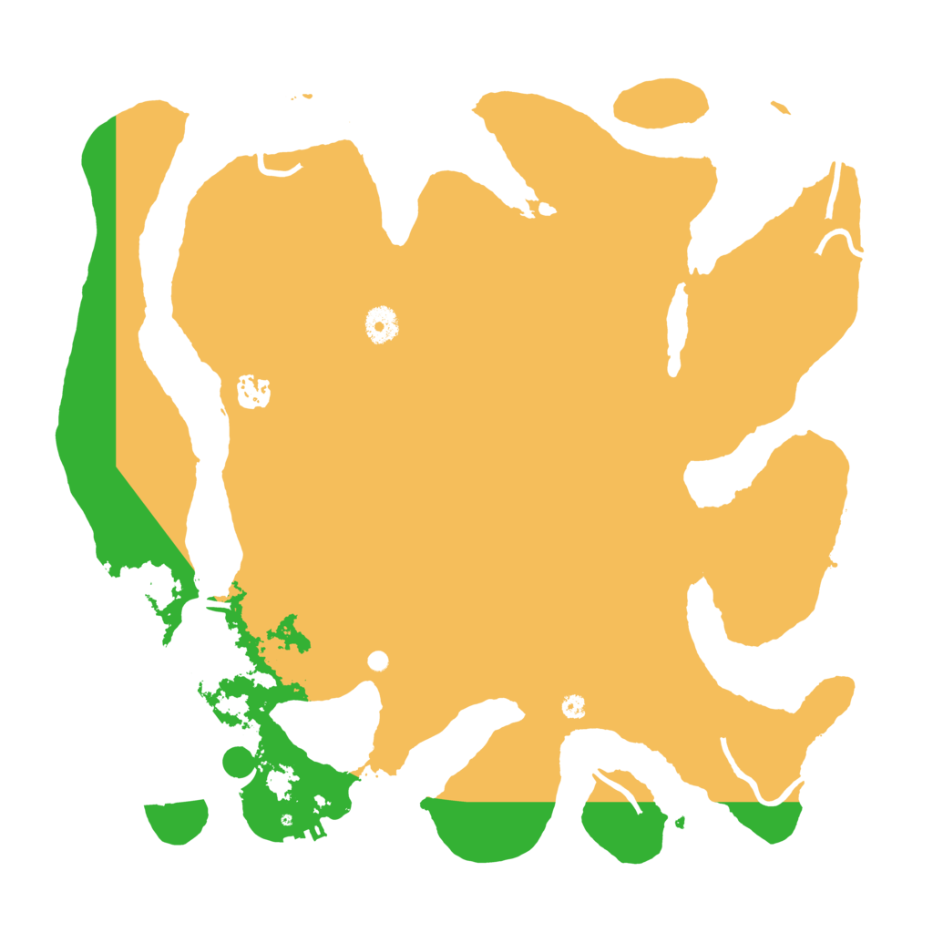 Biome Rust Map: Procedural Map, Size: 4000, Seed: 507