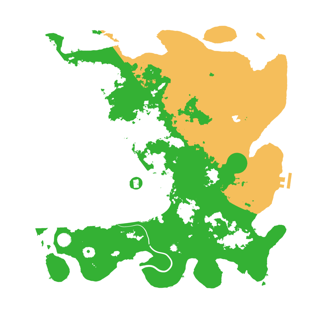 Biome Rust Map: Procedural Map, Size: 4000, Seed: 507