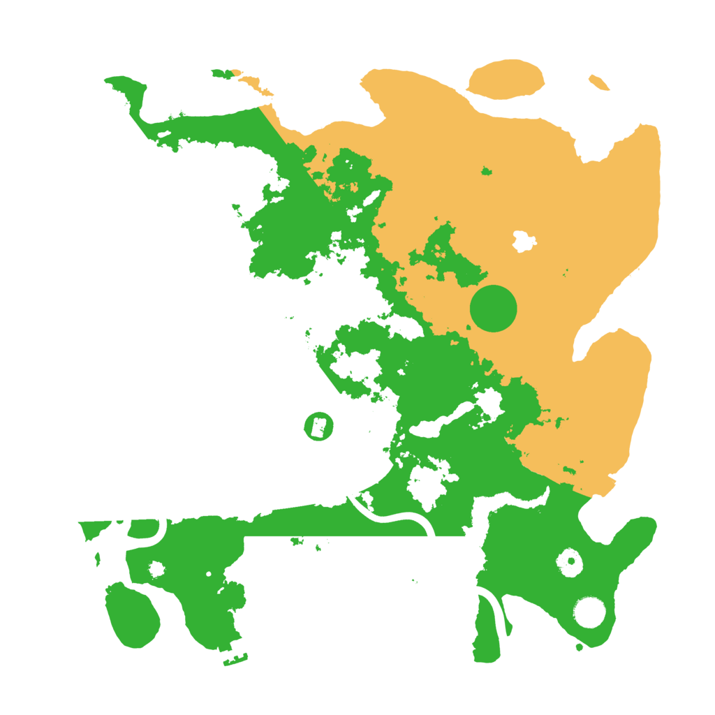 Biome Rust Map: Procedural Map, Size: 4000, Seed: 507