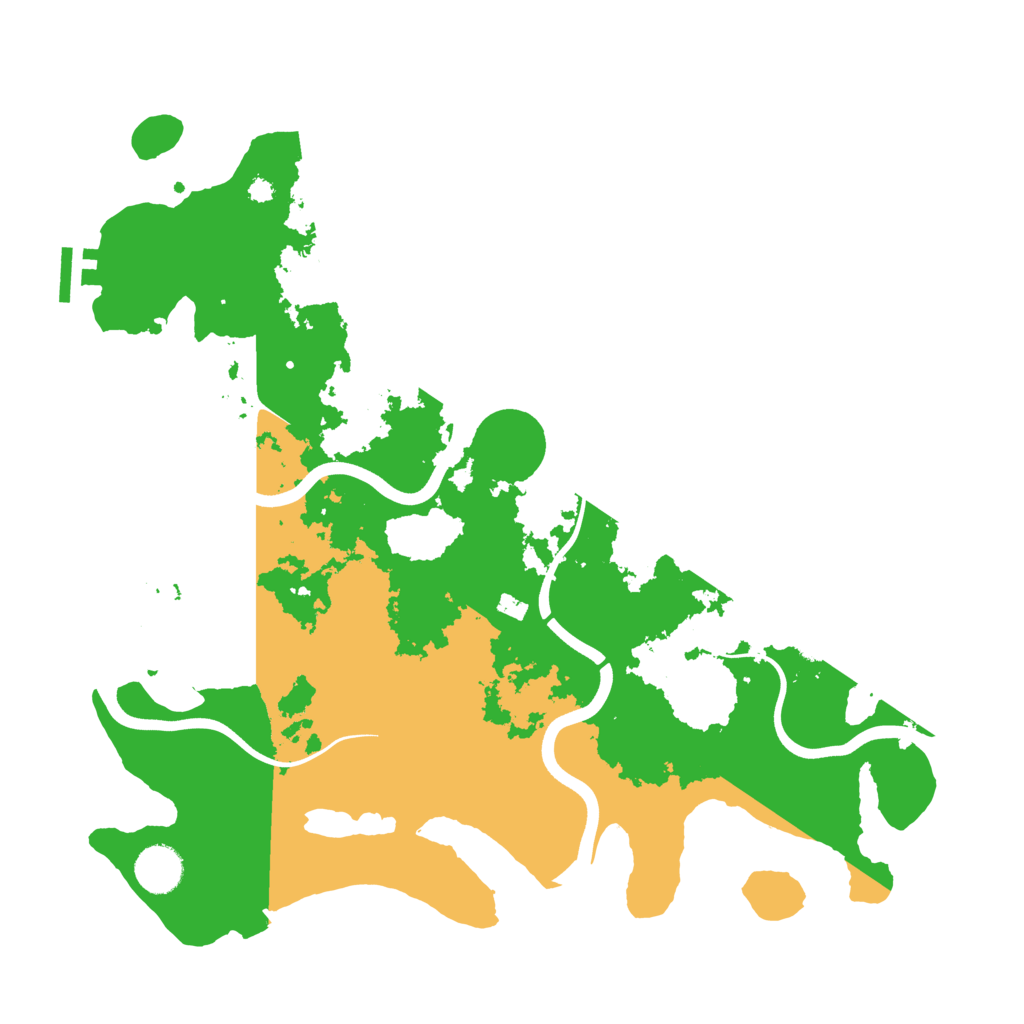 Biome Rust Map: Procedural Map, Size: 3750, Seed: 49078343